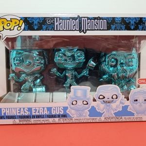Funko Pop Disney Haunted Mansion 3 Pack Phineas Ezra Gus